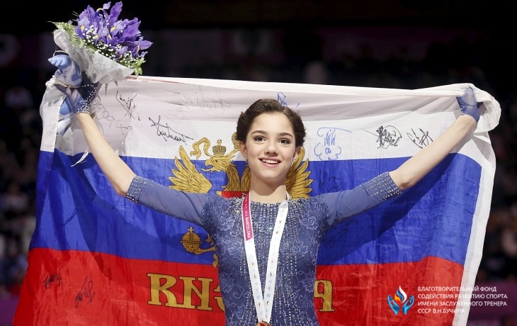 Евгения Медведева стала двукратной чемпионкой Европы