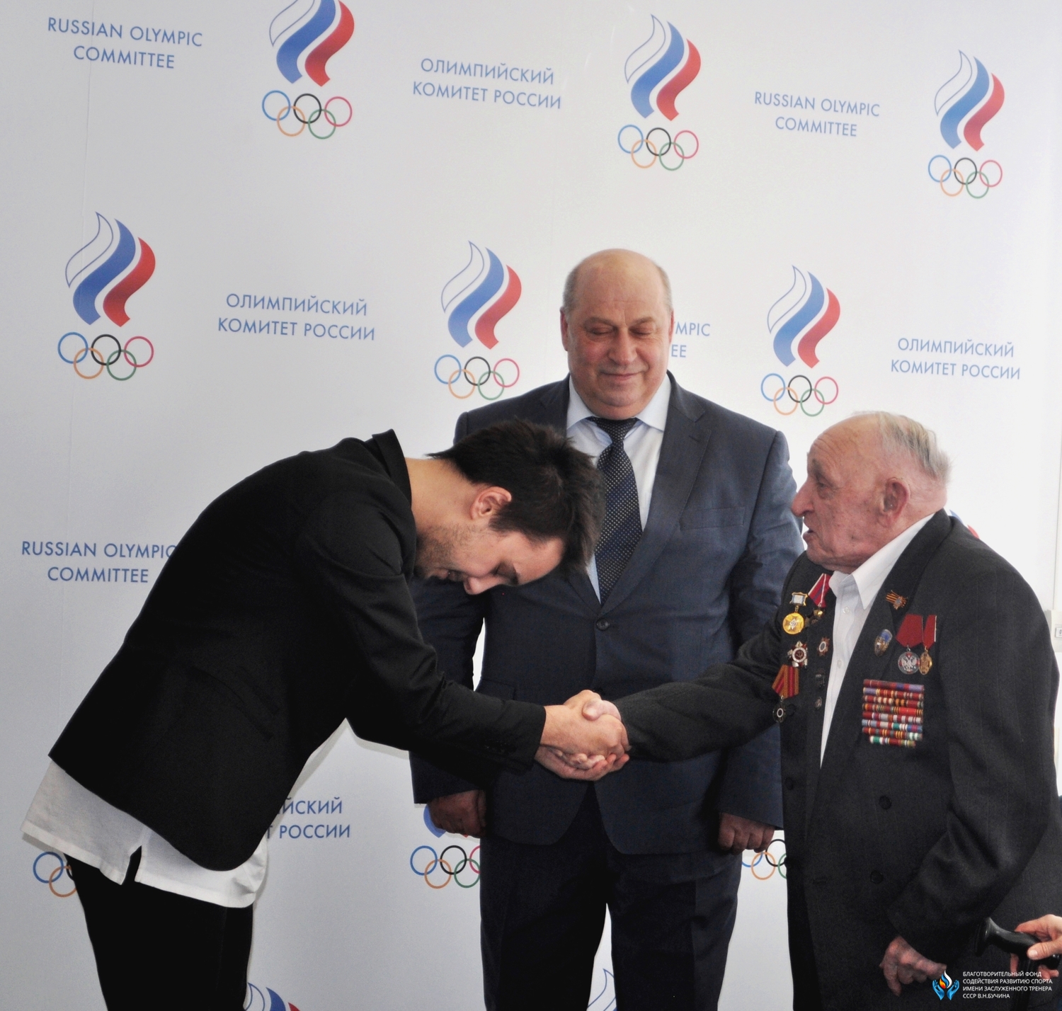 98-летие В.Н.Бучина в Олимпийском комитете